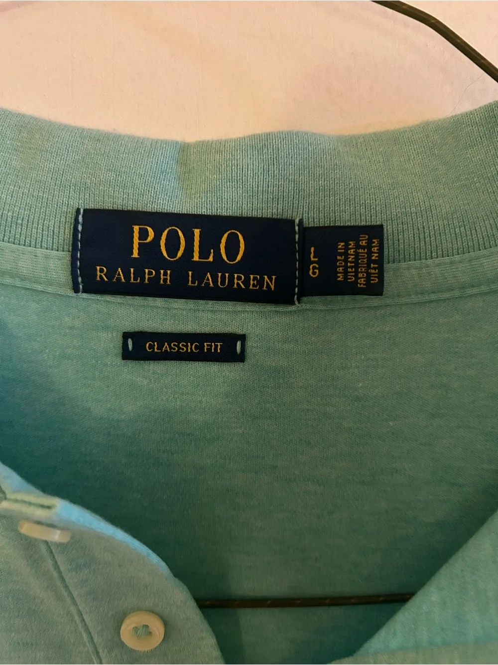 Polo by Ralph Lauren Mint Green Short-Sleeve Polo